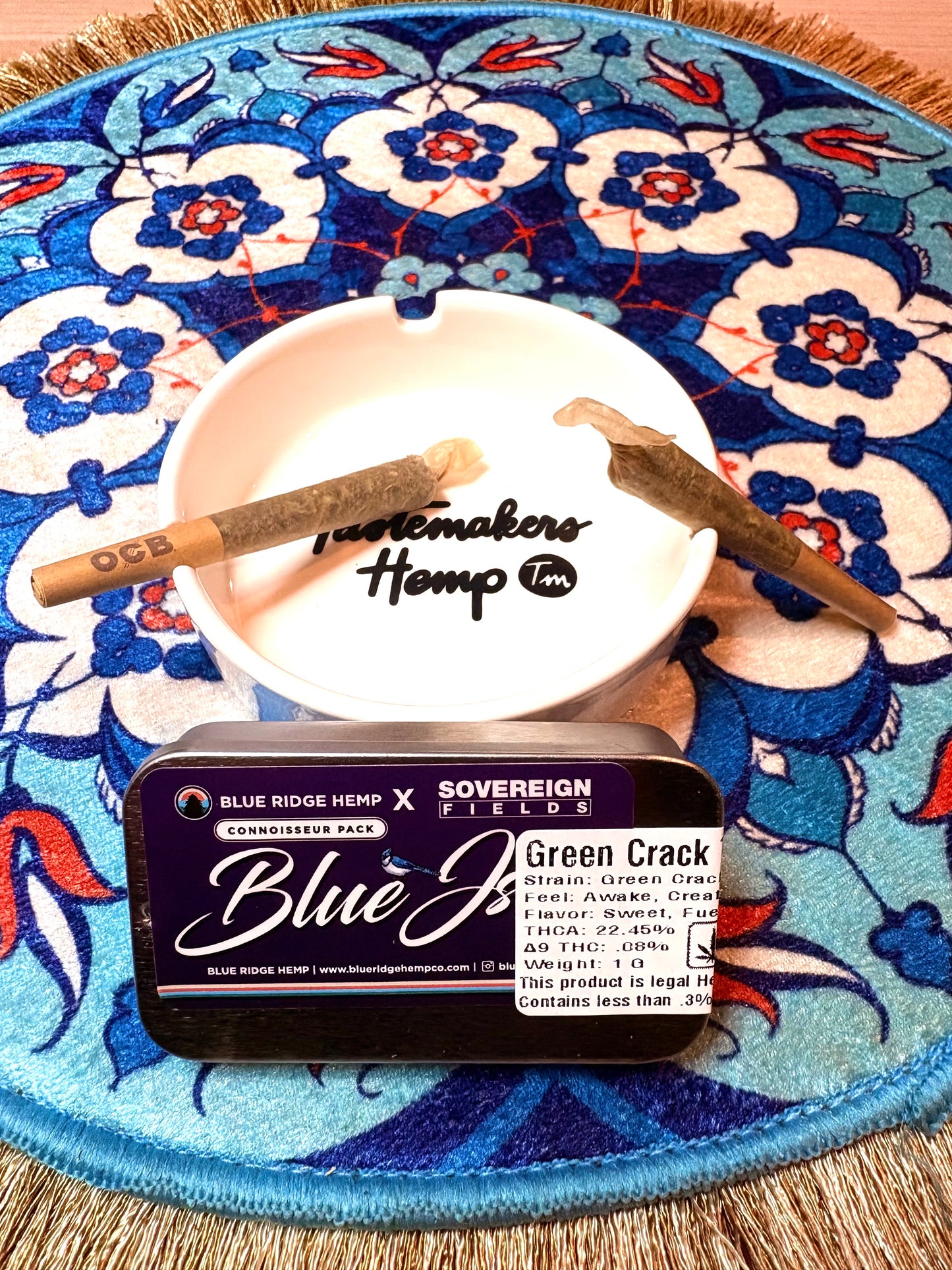 Tastemakers Blue Jays Hemp THCA Preroll